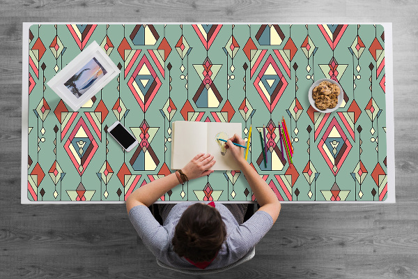 Sous main de bureau Modèle aztèque