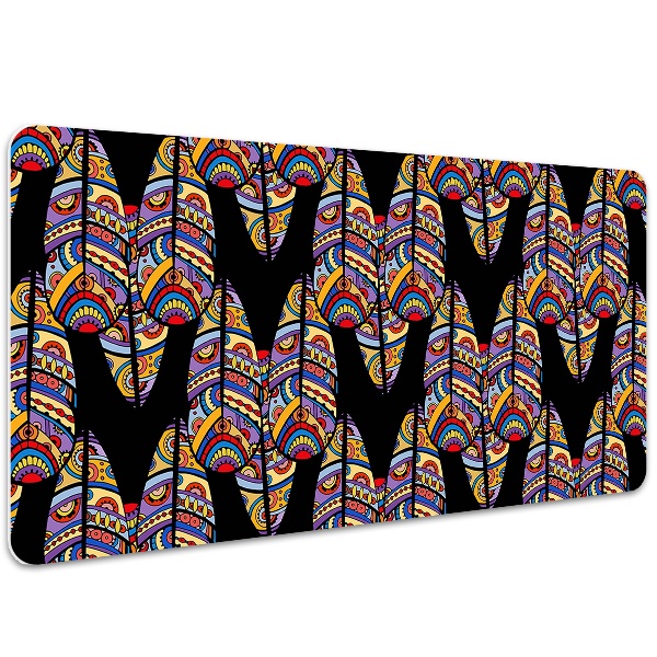 Sous-main bureau Art tribal