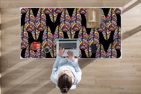 Sous-main bureau Art tribal