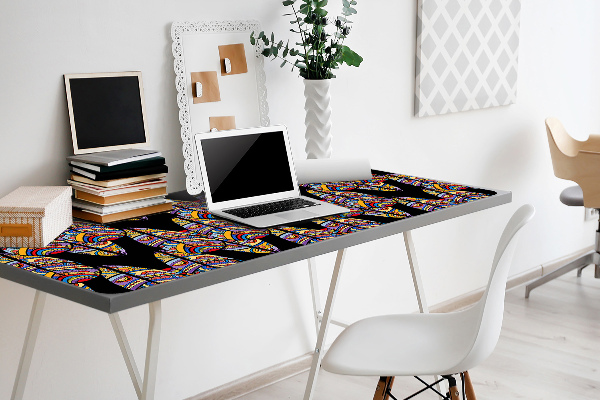 Sous-main bureau Art tribal