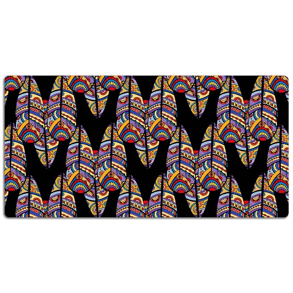Sous-main bureau Art tribal