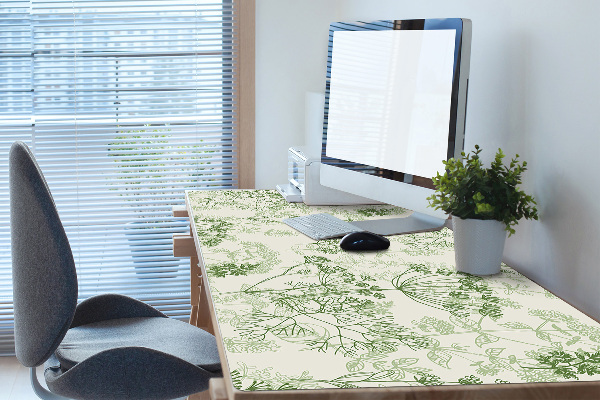 Sous main de bureau Herbes sauvages
