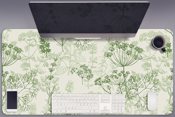 Sous main de bureau Herbes sauvages