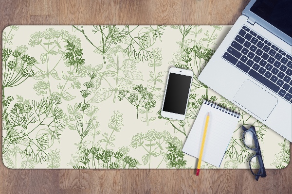 Sous main de bureau Herbes sauvages
