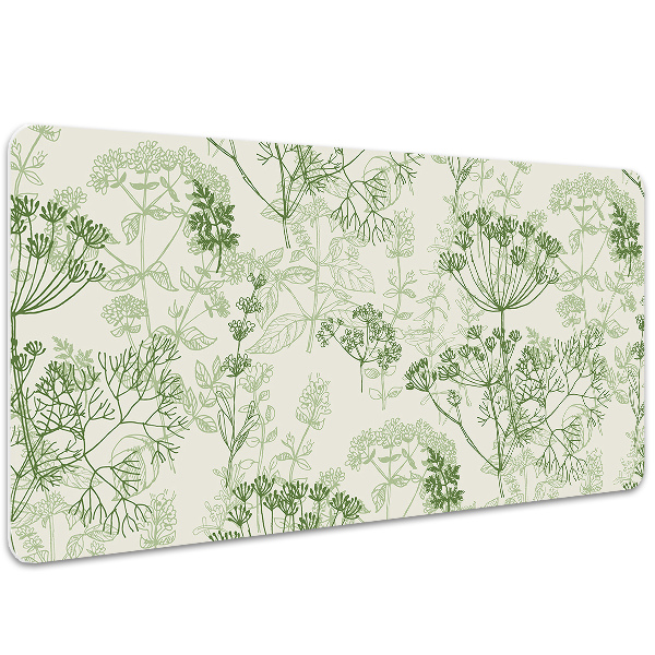 Sous main de bureau Herbes sauvages