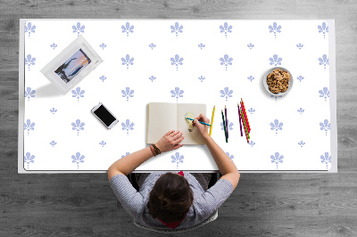 Sous main de bureau Motif floral