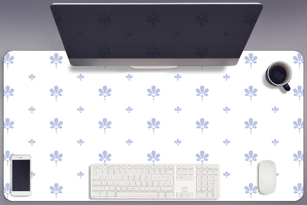 Sous main de bureau Motif floral