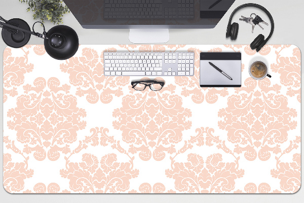 Sous-main bureau Ornement de fleurs