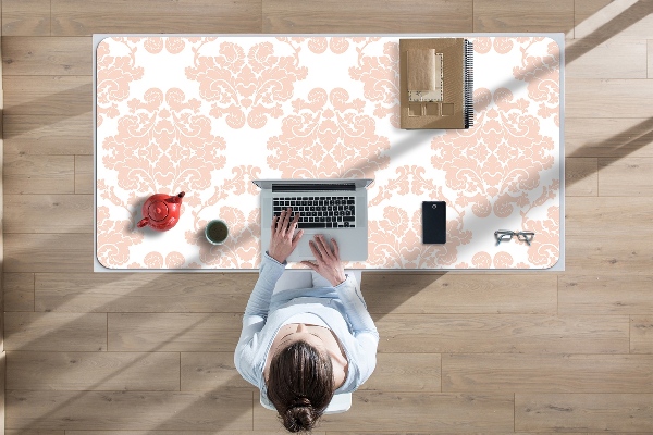Sous-main bureau Ornement de fleurs