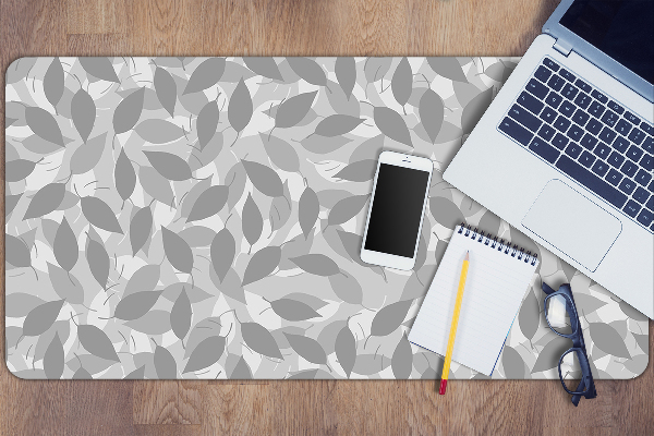 Tapis de bureau Feuilles grises