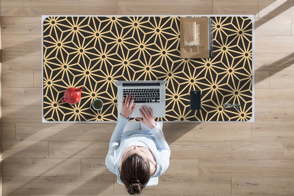 Sous-main bureau Cubes et points