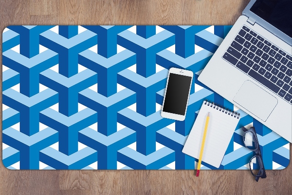 Sous-main bureau Graphiques tridimensionnels
