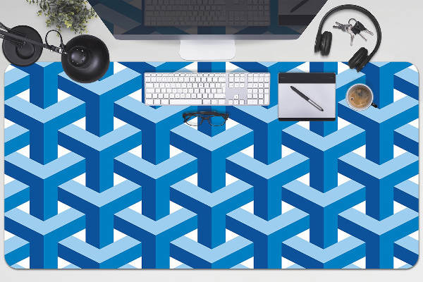 Sous-main bureau Graphiques tridimensionnels