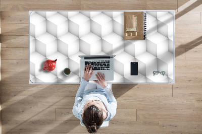 Sous main de bureau Cubes