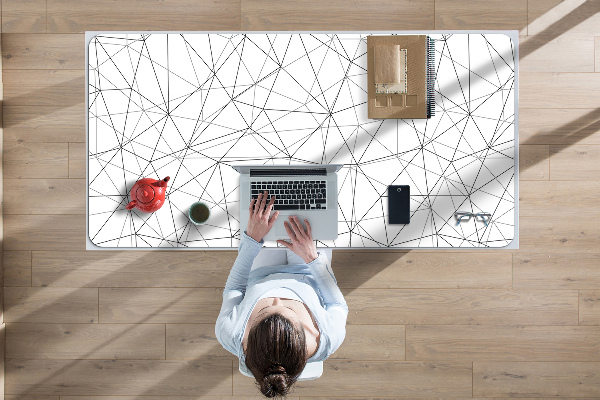 Sous-main bureau Lignes géométriques