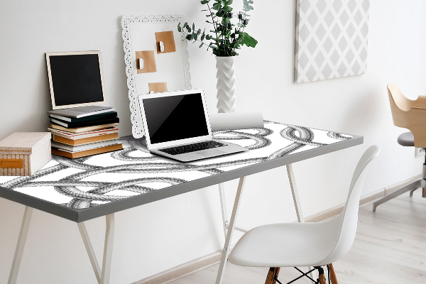 Tapis de bureau Câble enchevêtré