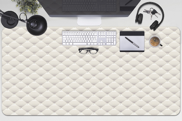 Sous main de bureau Motif matelassé