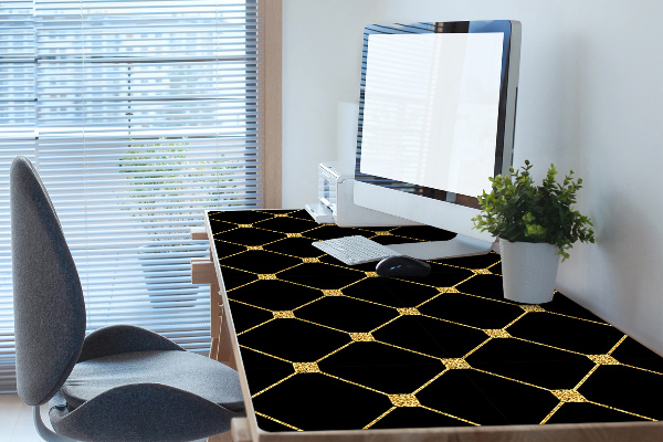 Sous main de bureau Roman doré