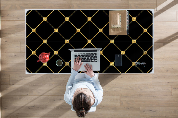 Sous main de bureau Roman doré