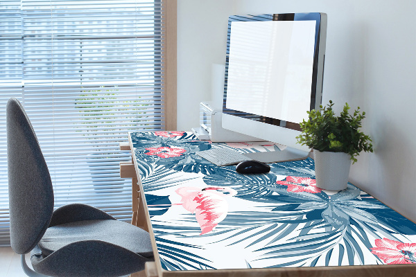 Sous-main bureau Oiseaux tropicaux