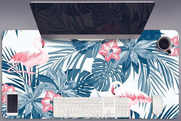 Sous-main bureau Oiseaux tropicaux