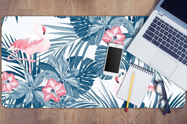 Sous-main bureau Oiseaux tropicaux