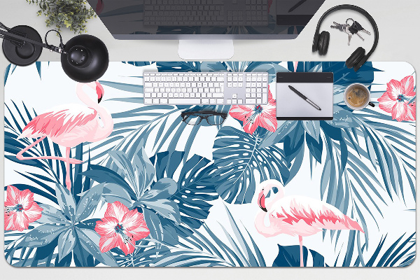 Sous-main bureau Oiseaux tropicaux