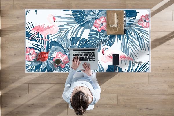 Sous-main bureau Oiseaux tropicaux