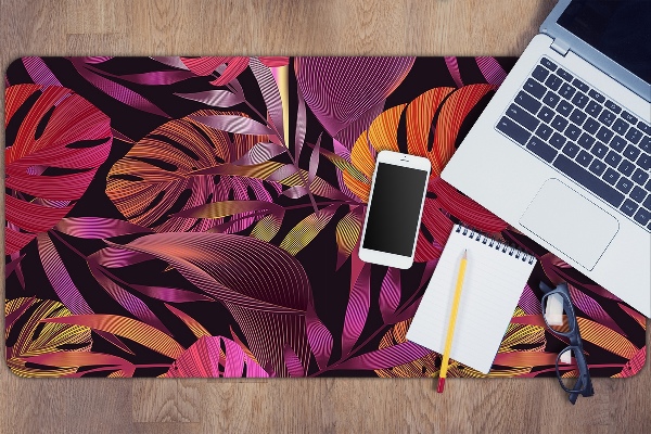 Protège bureau Violette jungle