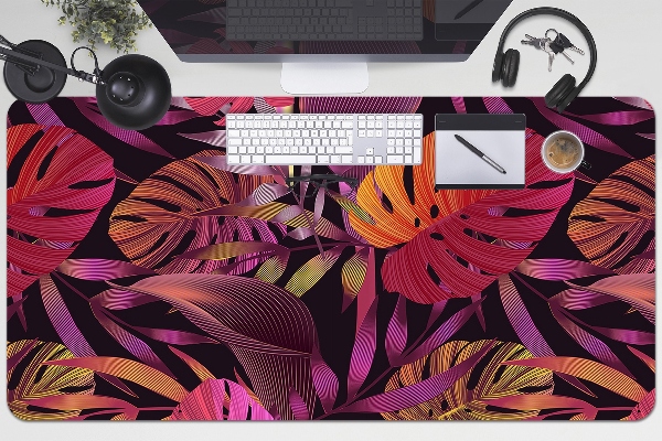 Protège bureau Violette jungle