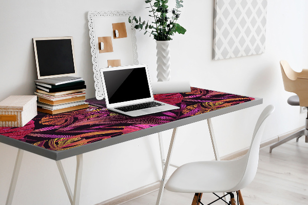 Protège bureau Violette jungle