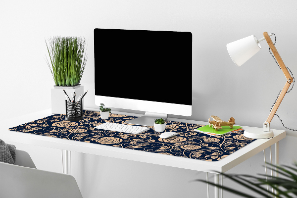 Sous-main bureau Vintage Roses Golden