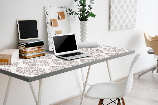 Sous main de bureau Damassé