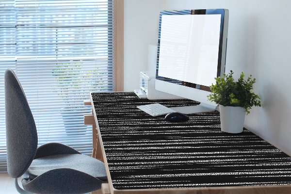 Sous-main bureau Conception noire