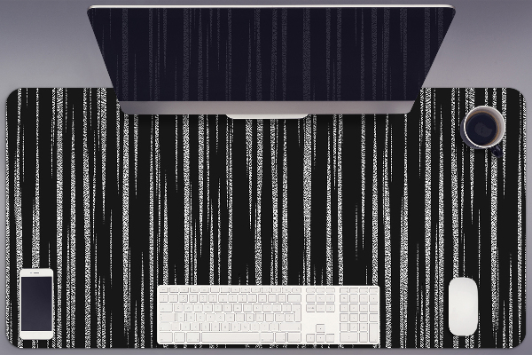 Sous-main bureau Conception noire