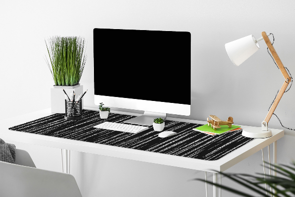 Sous-main bureau Conception noire