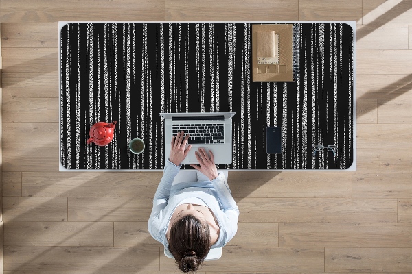 Sous-main bureau Conception noire
