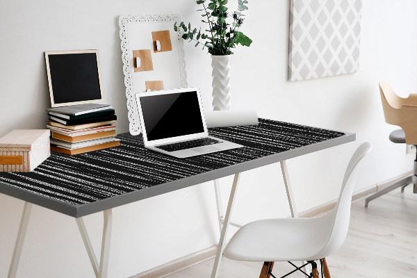 Sous-main bureau Conception noire