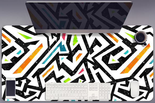 Sous main de bureau Graffiti