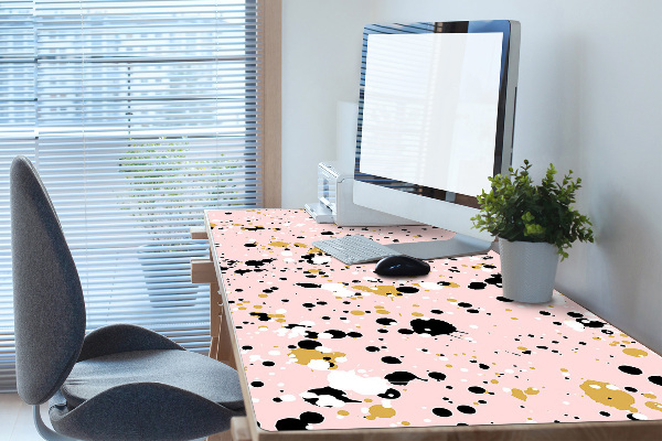 Sous main de bureau Taches peintes