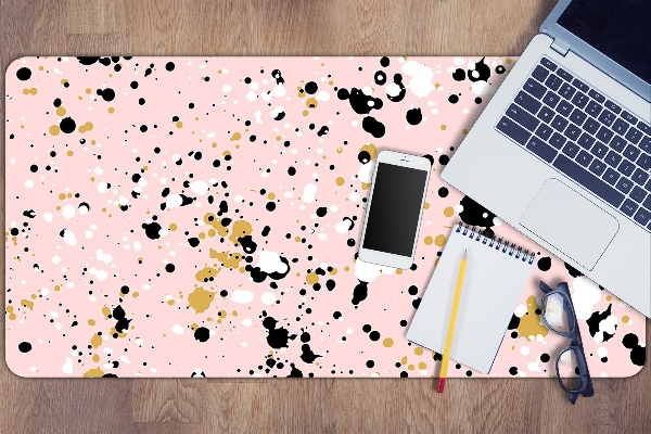 Sous main de bureau Taches peintes