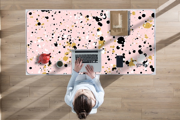 Sous main de bureau Taches peintes