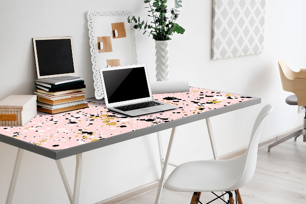Sous main de bureau Taches peintes