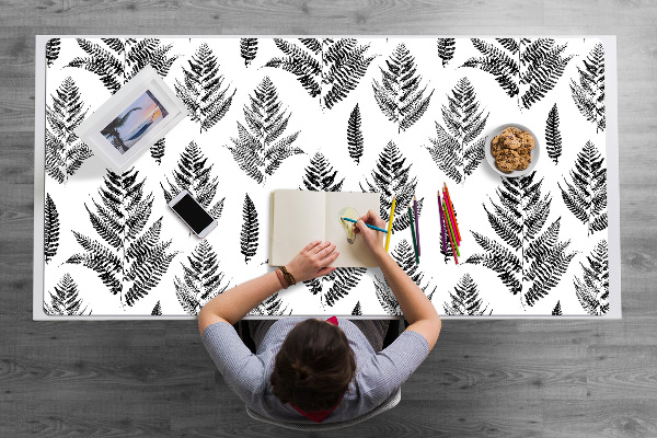 Sous-main bureau Feuilles de fougère