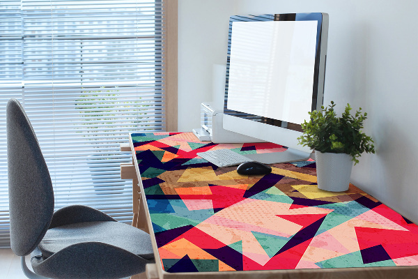 Sous-main bureau Abstraction d'automne