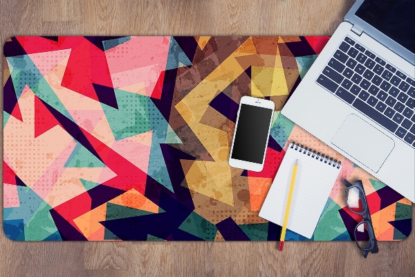 Sous-main bureau Abstraction d'automne