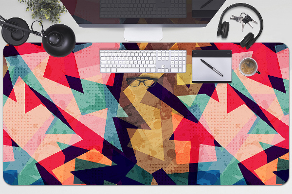 Sous-main bureau Abstraction d'automne