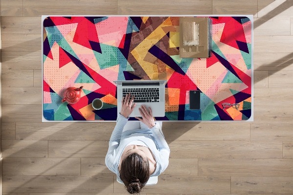 Sous-main bureau Abstraction d'automne