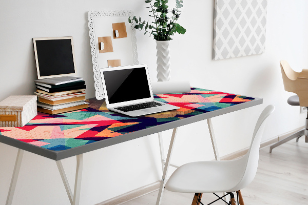 Sous-main bureau Abstraction d'automne