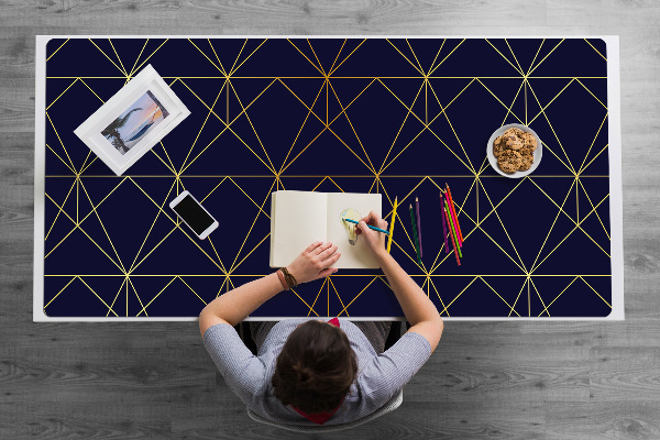 Sous main de bureau Modèle triangle